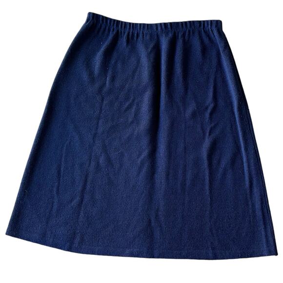 Unbranded Vintage Knit Elastic Waist Midi Skirt - Picture 4 of 6